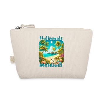 Hulhumale Maldives Summer Beach Sun Vacation - Organic Pouch - nature - Front