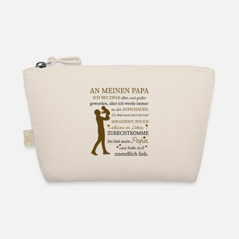Father Gift, Daughter Son, Dad Saying, Gift Organic Pouch
