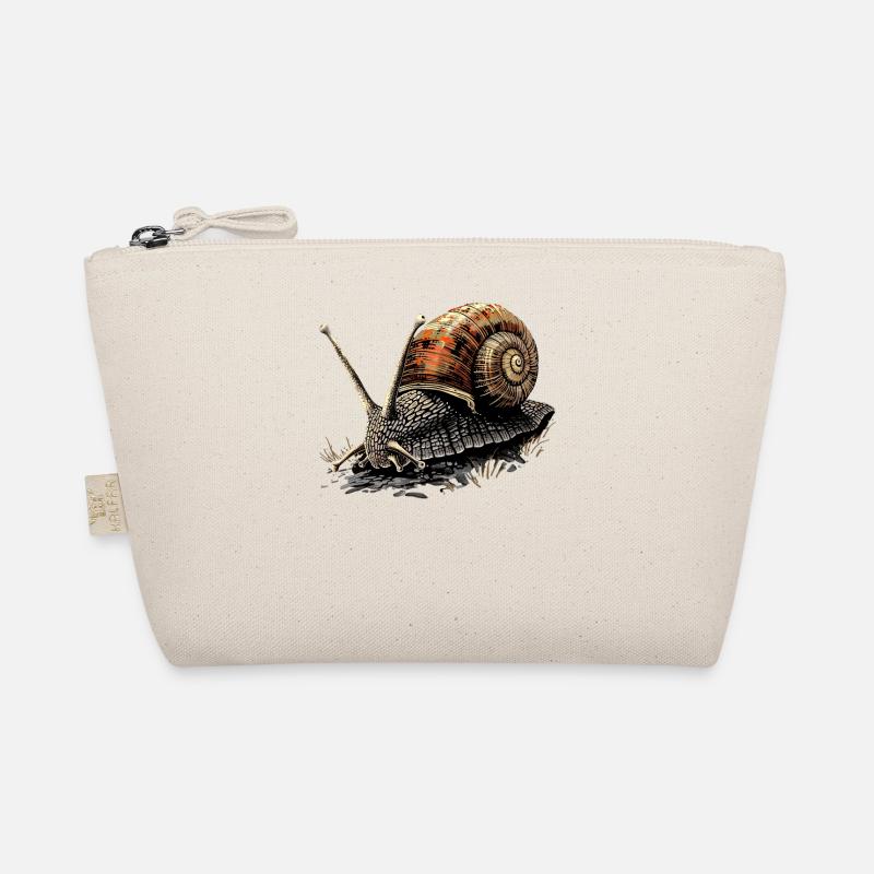 Snail Vineyard Snail Shell Snails Organic Pouch