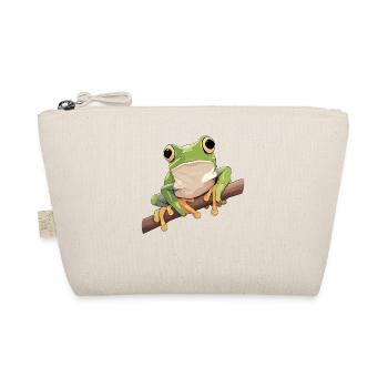 Tree Frog Baumfrösche Baumfrosch - Organic Pouch - nature - Front