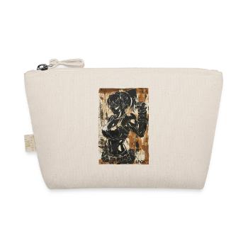 Strong, cool adventure fighter - Organic Pouch - nature - Front