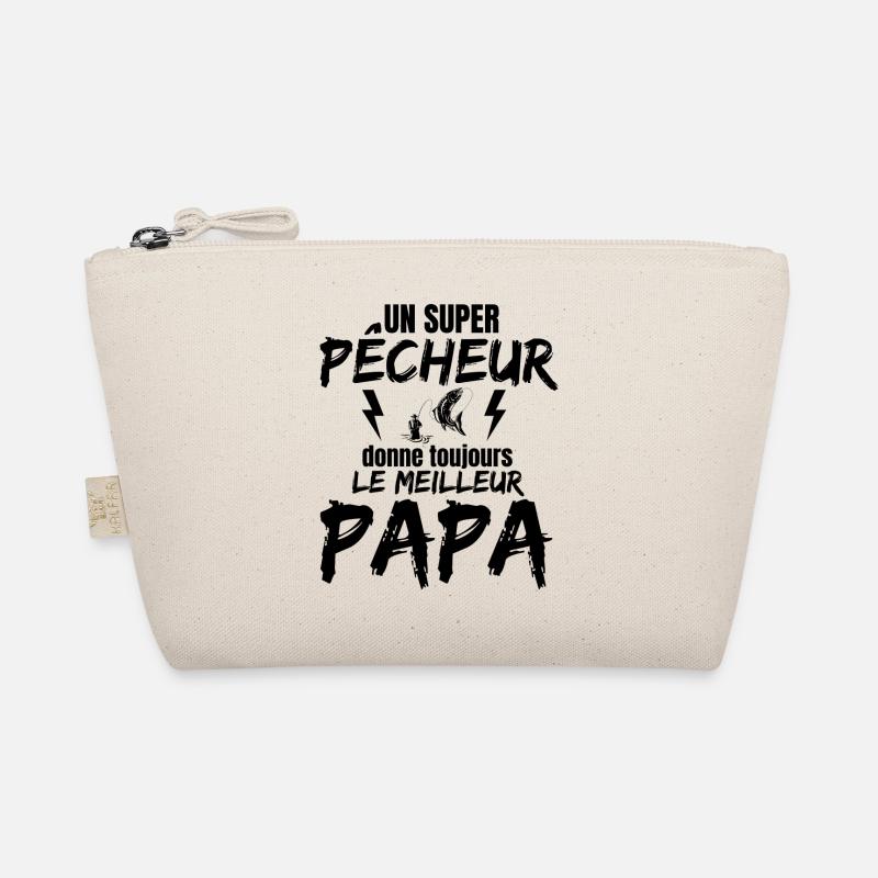 SUPER FISHERMAN DAD Organic Pouch