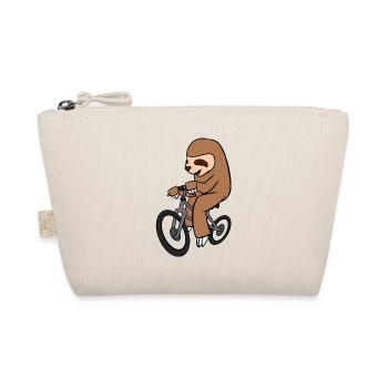 Paresseux Équitation Vélo T-Shirt Drôle Mammifère Cycliste - Trousse biologique - nature - Devant
