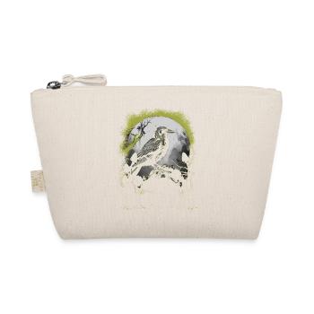 Halloween Raven Occult Spiritual Crow Crows - Organic Pouch - nature - Front