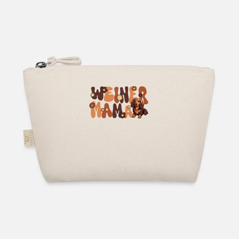 Dackel Groovy Weiner Mama Bio-Täschchen