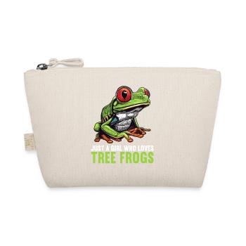 Tree Frog Baumfrösche Baumfrosch - Organic Pouch - nature - Front