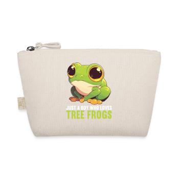 Tree Frog Baumfrösche Baumfrosch - Organic Pouch - nature - Front