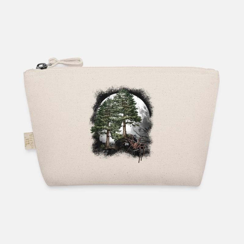 Halloween Spinne Spinnen Waldbewohner Bio-Täschchen