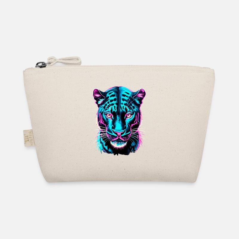 Neon Panther Gesichtsbehandlung - Cyber Futuristic Collection - Bio-Täschchen - Natur