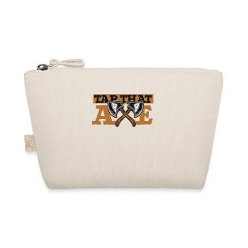 Tap That Axe Axe Throwing Game Competition Axe - Organic Pouch - nature - Front