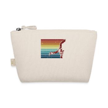 Retro Ginga Capoeirista Dance Professional - Organic Pouch - nature - Front