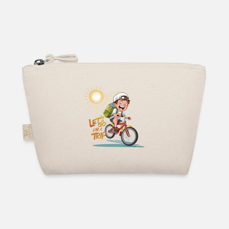 LASS UNS AUF EINE REISE GEHEN Bio-Täschchen