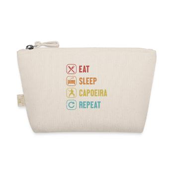 Manger Dormir Capoeira Répéter Capoeirista Ginga Danse - Trousse biologique - nature - Devant