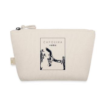 Capoeira Chinese Hanzi Ginga Capoeirista Dance - Organic Pouch - nature - Front
