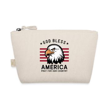 Que Dieu bénisse l’Amérique - Priez pour notre pays États-Unis - Trousse biologique - nature - Devant