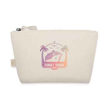 Cruise Vacation 2025 Family Cruise - Organic Pouch - nature - Front