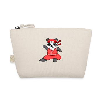 Ninja Panda - Bio-Täschchen - Natur - Vorne