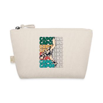 Retro Capoeira Text Ginga Capoeirista Dance - Organic Pouch - nature - Front