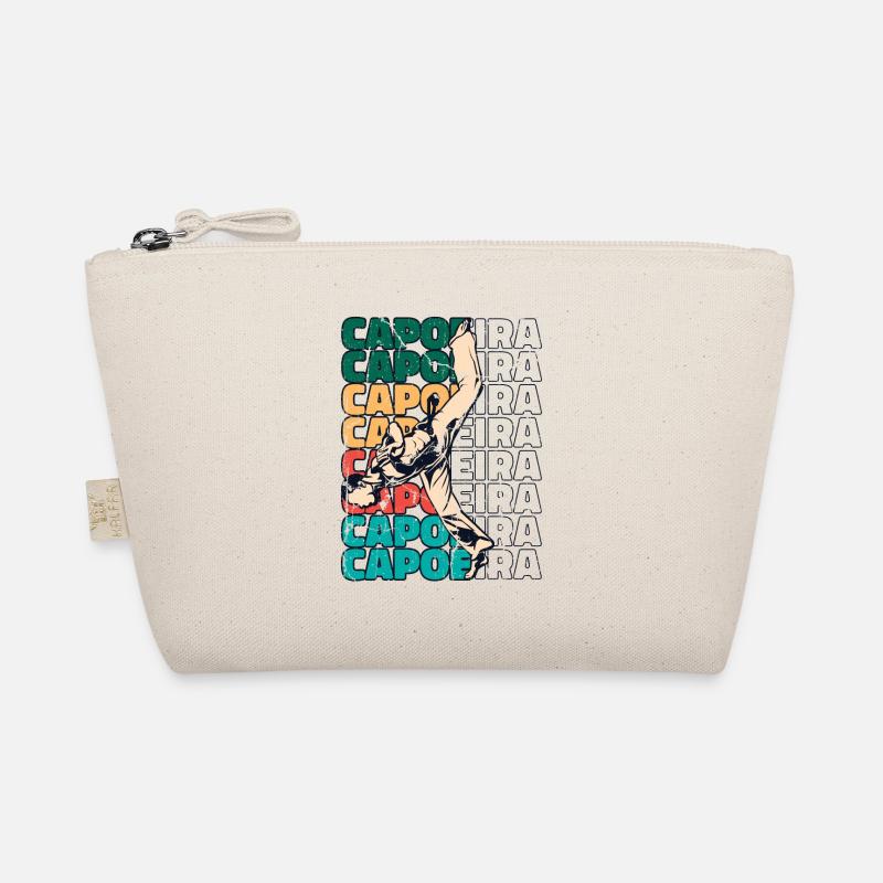 Retro Capoeira Text Ginga Capoeirista Dance Organic Pouch