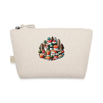 Big City Tokyo Japan Sushi - Organic Pouch - nature - Front