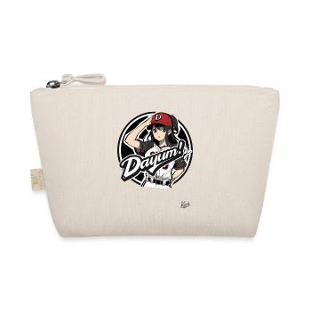 Humour drôle Baseball Girl : Dayum ! - Trousse biologique - nature - Devant