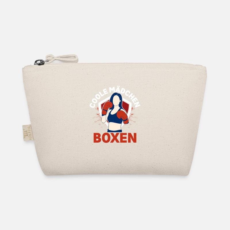 Coole Mädchen Boxen Boxer Kampfsport Bio-Täschchen