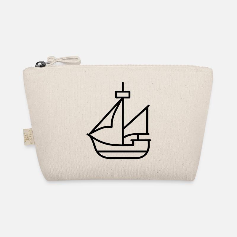 Pirate ship Organic Pouch