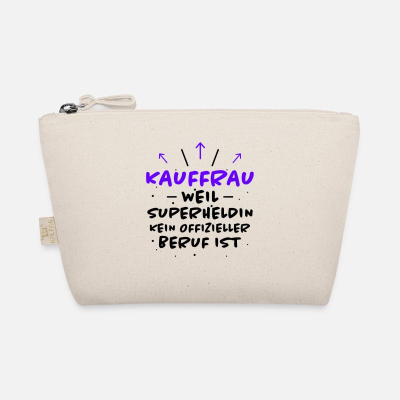 Kauffrau Spruch Verkäuferin Witz Kauffrau Geschenk Bio-Täschchen