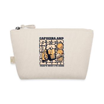 Capoeira And Beer That's Why I'm Here Ginga Dance - Organic Pouch - nature - Front