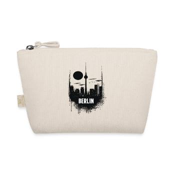 Berliner Skyline - Bio-Täschchen - Natur - Vorne