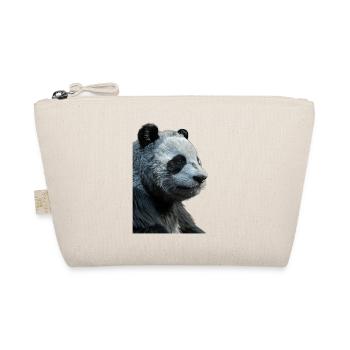 Panda - Organic Pouch - nature - Front