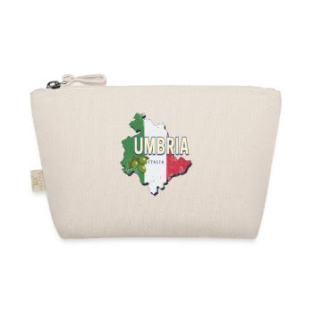 Carte murale de la région de l’Ombrie en Italie Souvenir vintage - Trousse biologique - nature - Devant