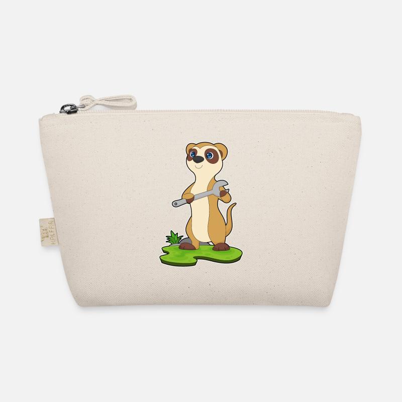 Clé artisanale suricate Trousse biologique