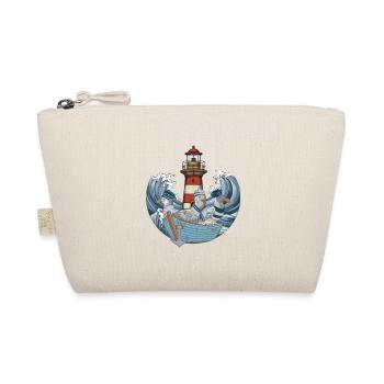 Mouettes Bateau Navigation Phare Vagues Mer - Trousse biologique - nature - Devant