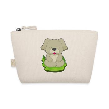 Dog Yoga Fitness Meditation - Organic Pouch - nature - Front