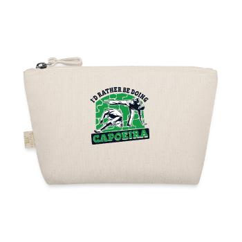 I'd Rather Be Doing Capoeira Capoeirista Ginga - Organic Pouch - nature - Front