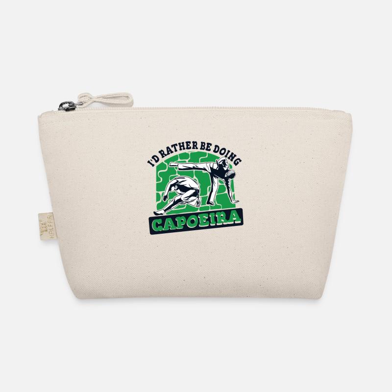 I'd Rather Be Doing Capoeira Capoeirista Ginga Organic Pouch