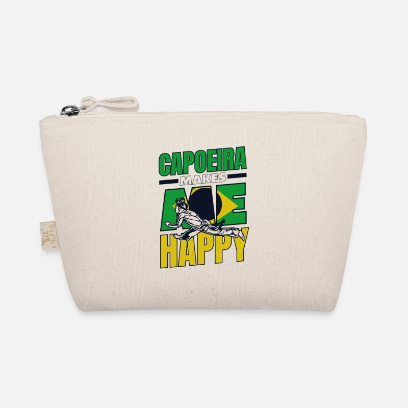 Capoeira Makes Me Happy Capoeirista Ginga Dance Organic Pouch