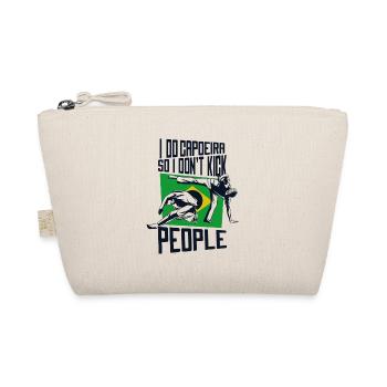 I Do Capoeira So I Don't Kick People Ginga Dance - Organic Pouch - nature - Front