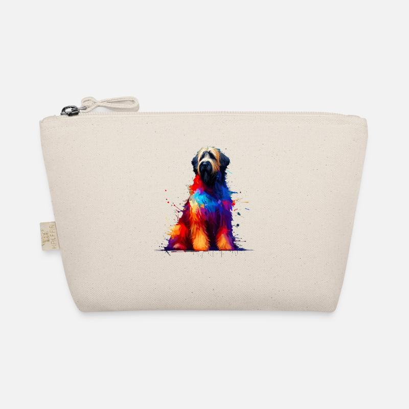 Éclaboussures colorées Briard Briards Trousse biologique