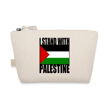 I stand with palestine - Organic Pouch - nature - Front