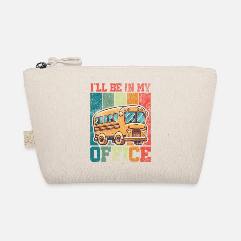 funny bus driver school bus driver saying gift Organic Pouch