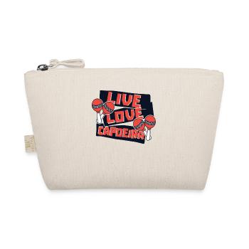 Live Love Capoeira Ginga Capoeirista Dance - Organic Pouch - nature - Front