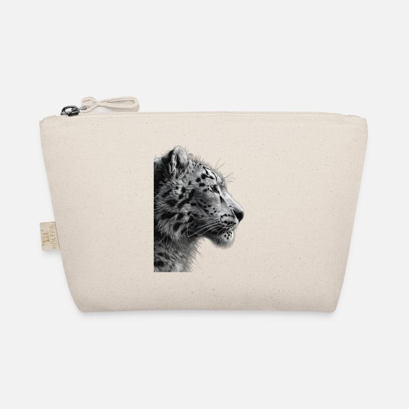 Snow leopard Organic Pouch