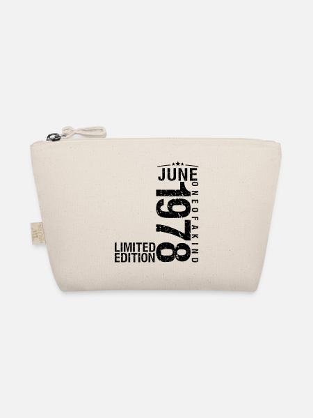 Geburtstag Juni 1978 Juni geboren im Juni 1978 - Bio-Täschchen - Natur