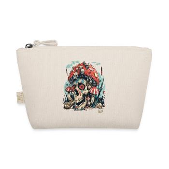 Forest of Horrible Skull Skull Mushrooms - Organic Pouch - nature - Front
