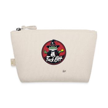 Frog Magician and a Magic One: Piss Off - Organic Pouch - nature - Front