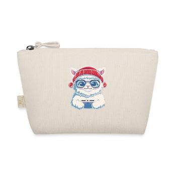 Alpaca Llama Gaming Video Game Gamer - Organic Pouch - nature - Front