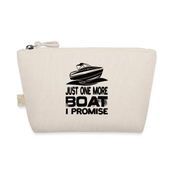 Just One More Boat I Promise Boot Yacht Motorboot - Bio-Täschchen - Natur - Vorne