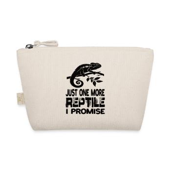 Just One More Reptile I Promise Reptilen Echse - Bio-Täschchen - Natur - Vorne